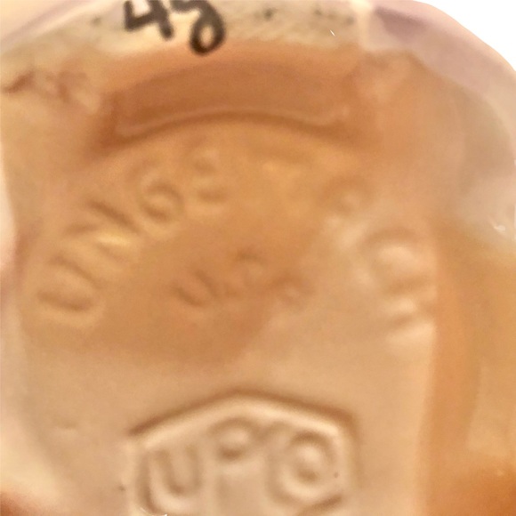 Vintage Ungemach Pottery (UPCO) Basket Floral 8” - Picture 7 of 8